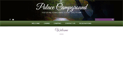 Desktop Screenshot of palacecampground.com